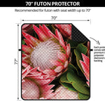 Bunches of Proteas Print Futon Protector