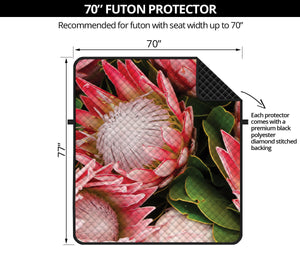 Bunches of Proteas Print Futon Protector