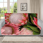 Bunches of Proteas Print Futon Protector