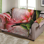 Bunches of Proteas Print Loveseat Protector