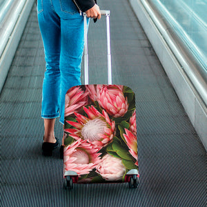 Bunches of Proteas Print Luggage Cover