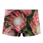 Bunches of Proteas Print Men's Boxer Briefs