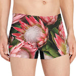 Bunches of Proteas Print Men's Boxer Briefs