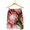 Bunches of Proteas Print Men's Shorts