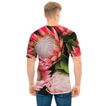 Bunches of Proteas Print Men's T-Shirt