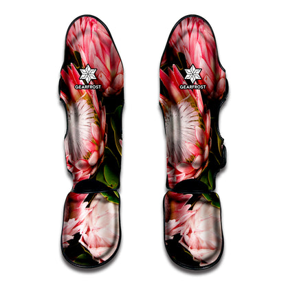 Bunches of Proteas Print Muay Thai Shin Guard