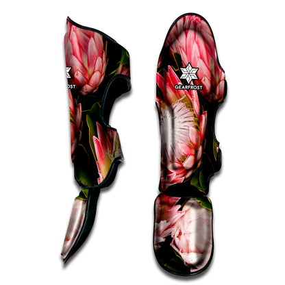 Bunches of Proteas Print Muay Thai Shin Guard