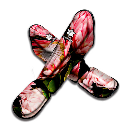 Bunches of Proteas Print Muay Thai Shin Guard