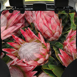 Bunches of Proteas Print Pet Car Back Seat Cover