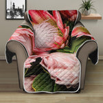 Bunches of Proteas Print Recliner Protector