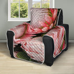 Bunches of Proteas Print Recliner Protector