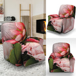 Bunches of Proteas Print Recliner Slipcover