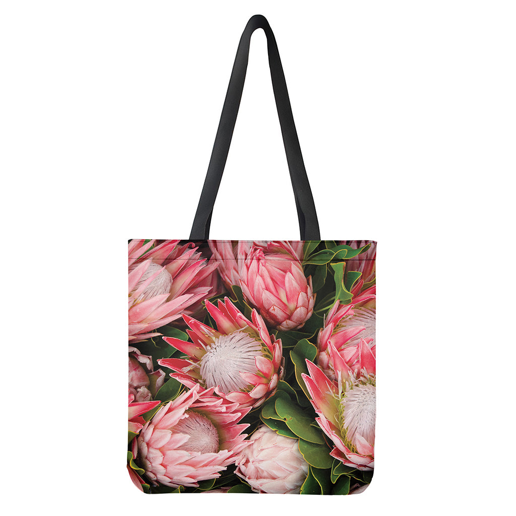 Bunches of Proteas Print Tote Bag