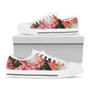 Bunches of Proteas Print White Low Top Shoes