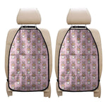 Bunny Corgi Pattern Print Car Seat Organizers
