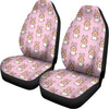 Bunny Corgi Pattern Print Universal Fit Car Seat Covers