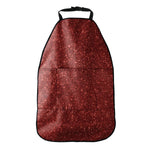 Burgundy Glitter Artwork Print (NOT Real Glitter) Car Seat Organizers