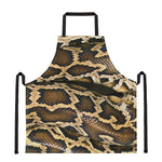 Burmese Python Snake Print Apron