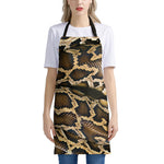 Burmese Python Snake Print Apron