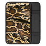 Burmese Python Snake Print Car Center Console Cover