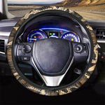 Burmese Python Snake Print Car Steering Wheel Cover