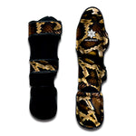 Burmese Python Snake Print Muay Thai Shin Guard