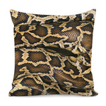 Burmese Python Snake Print Pillow Cover
