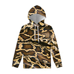 Burmese Python Snake Print Pullover Hoodie