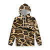 Burmese Python Snake Print Pullover Hoodie