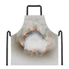 Burning Hole Print Apron