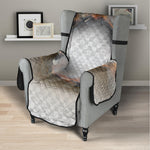 Burning Hole Print Armchair Protector