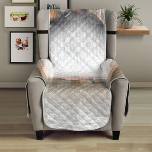 Burning Hole Print Armchair Protector