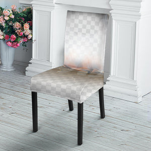 Burning Hole Print Dining Chair Slipcover