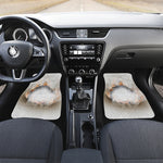 Burning Hole Print Front and Back Car Floor Mats