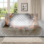 Burning Hole Print Futon Protector