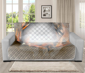 Burning Hole Print Futon Protector