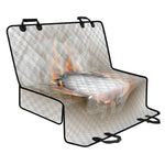 Burning Hole Print Pet Car Back Seat Cover