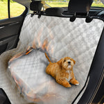 Burning Hole Print Pet Car Back Seat Cover