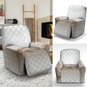 Burning Hole Print Recliner Slipcover