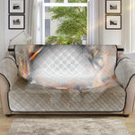 Burning Hole Print Sofa Protector