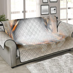 Burning Hole Print Sofa Protector