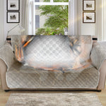 Burning Hole Print Sofa Protector