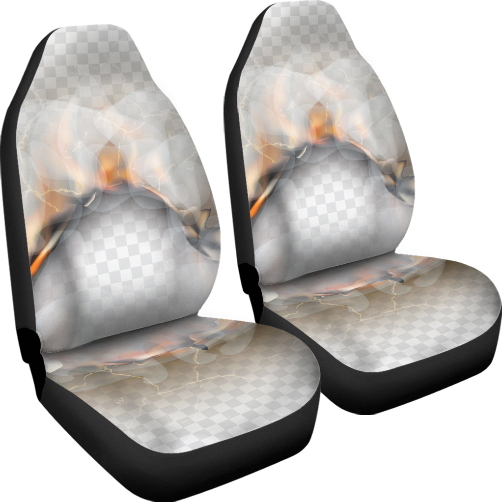 Burning Hole Print Universal Fit Car Seat Covers