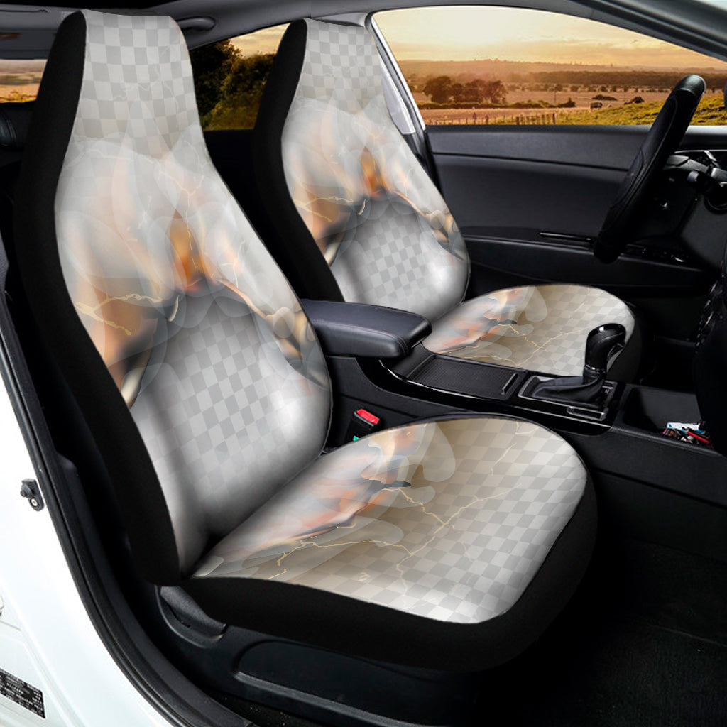 Burning Hole Print Universal Fit Car Seat Covers