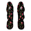 Butterfly And Flower Pattern Print Muay Thai Shin Guard