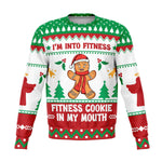 I'm Into Fitness Cookie In My Mouth Ugly Christmas Sweater