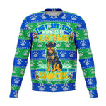 Rottweiler - They Know When You Have Snacks Christmas Sweatshirt