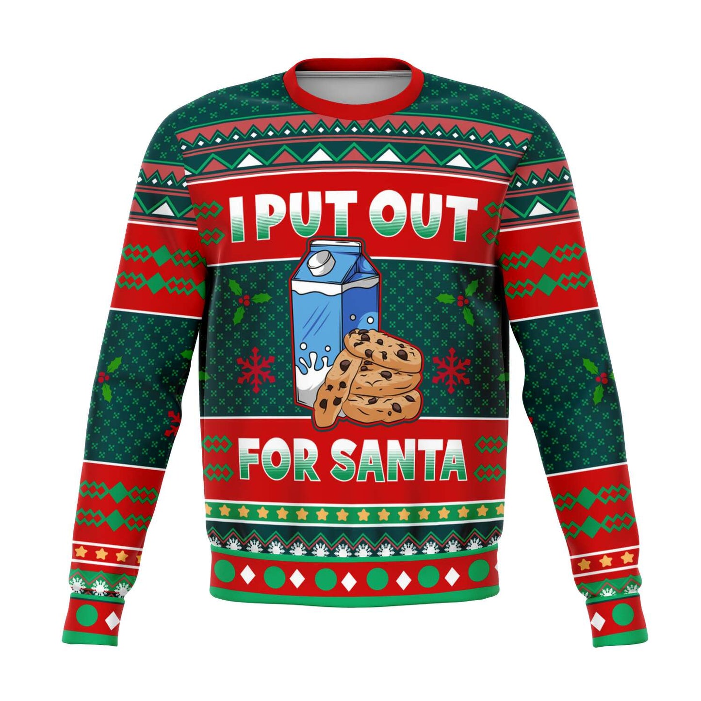 I Put Out For Santa Ugly Christmas Sweater
