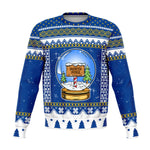 North Pole Snow Globe Ugly Christmas Sweater
