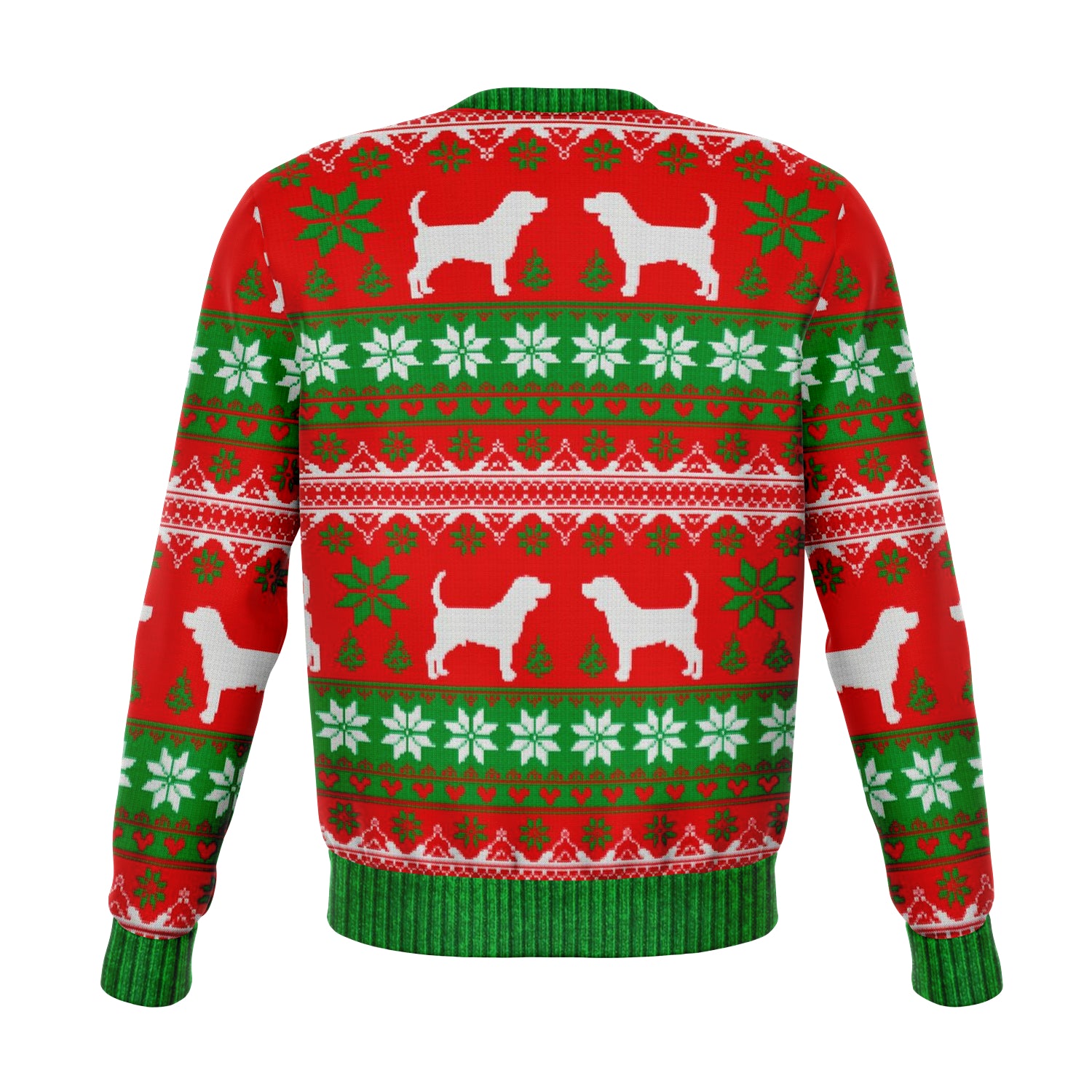 Beagle Bells Beagle All The Way Ugly Christmas Sweater